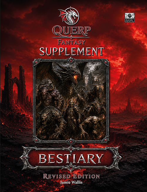 QUERP Fantasy Bestiary Revised Edition cover