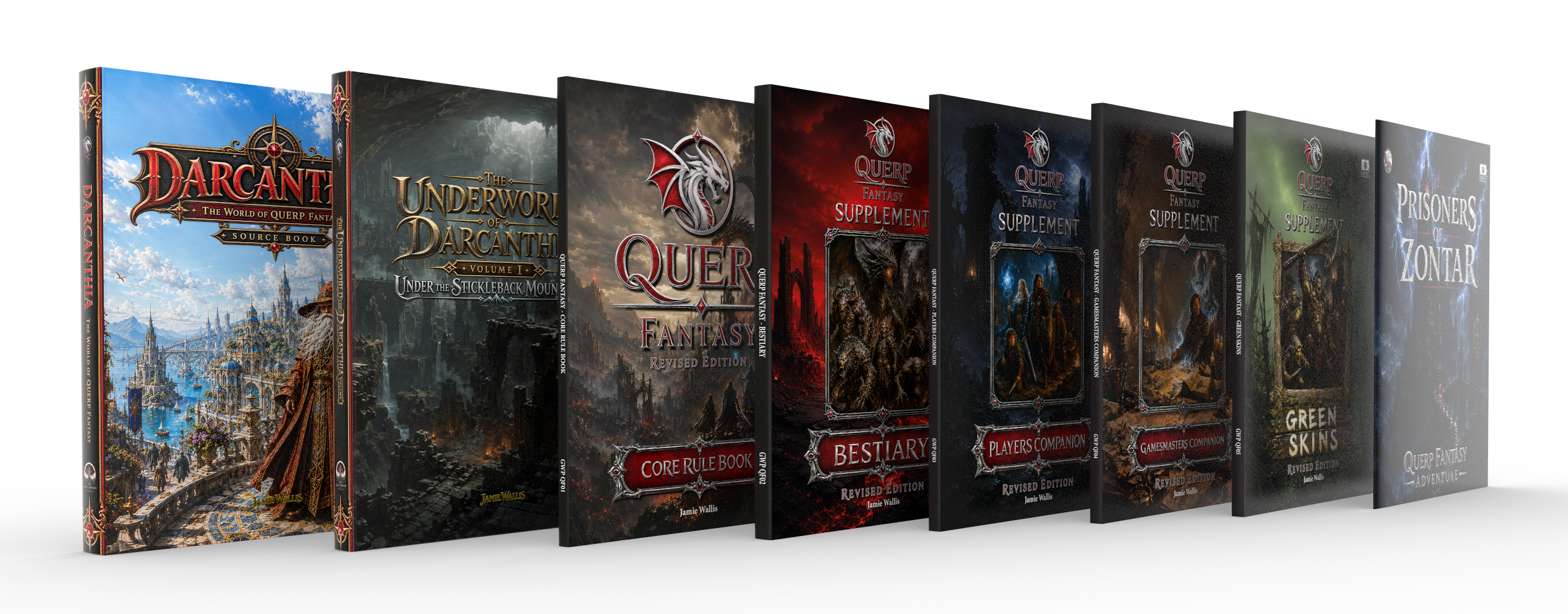 QUERP Fantasy book range