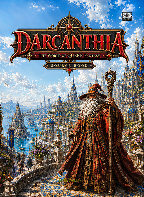 Darcanthia: The World of QUERP Fantasy Source Book cover