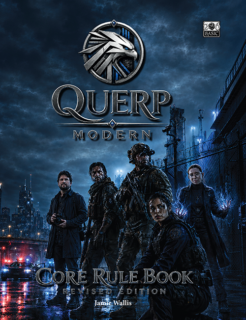 QUERP Modern Revised Edition Core Rule Book cover